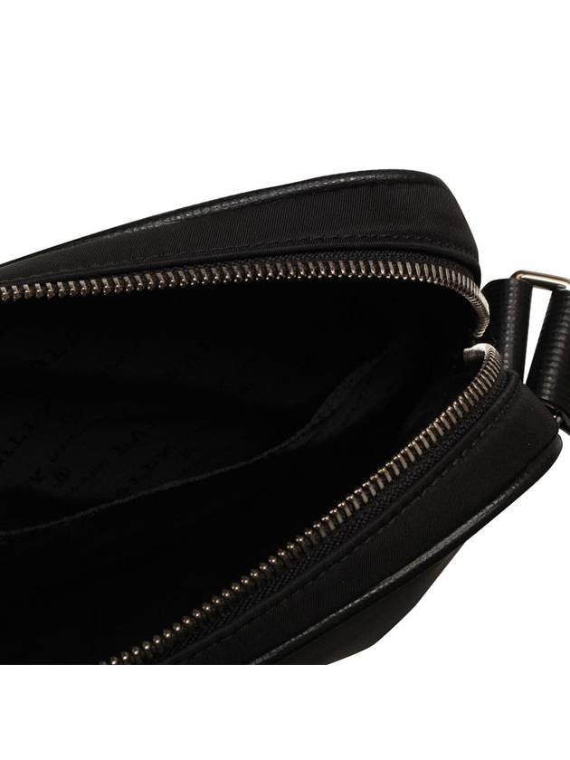 Nylon Zipper Cross Bag Black - BALLY - BALAAN 5