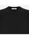 Wappen Patch Garment Dyed Sweatshirt Black - STONE ISLAND - BALAAN 4