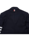 Plain Weave Suiting Classic 4 Bar Jacket Navy - THOM BROWNE - BALAAN 10