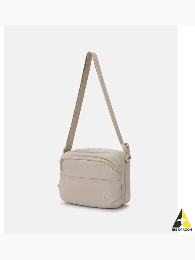 Dualis Square Cross Bag Beige SP323DBG70 - DESCENTE - BALAAN 1