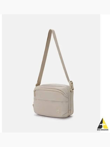 Dualis Square Cross Bag Beige SP323DBG70 - DESCENTE - BALAAN 1