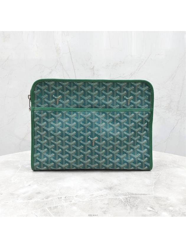 Lux You Special Green Juvence Clutch Bag GM - GOYARD - BALAAN 1