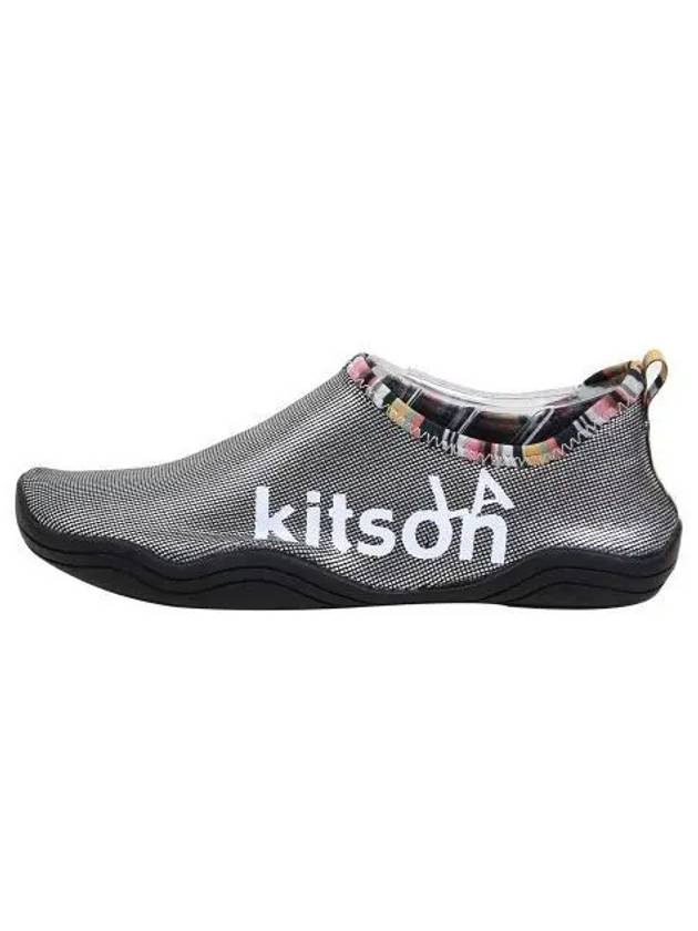 KITSON Methyl Women s Aqua Shoes Silver - KITON - BALAAN 1