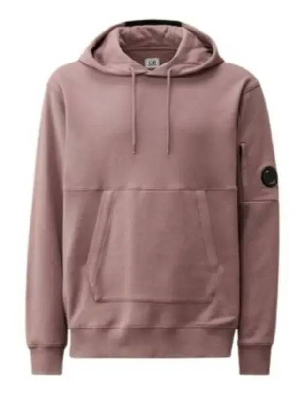 Diagonal Raised Fleece Lens Hoodie Purple - CP COMPANY - BALAAN 2