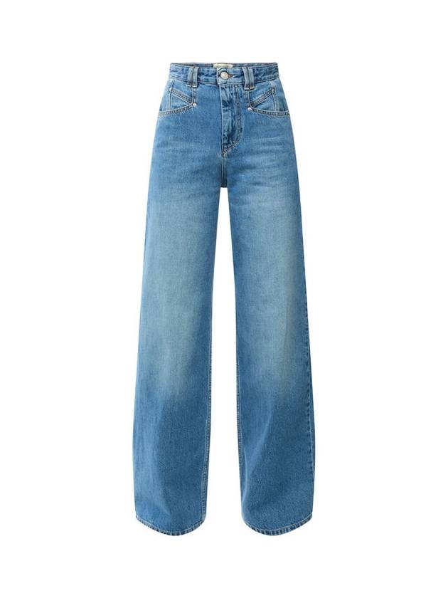 Denim Straight Pants PA0052FA B1H06I30BU - ISABEL MARANT - BALAAN 1