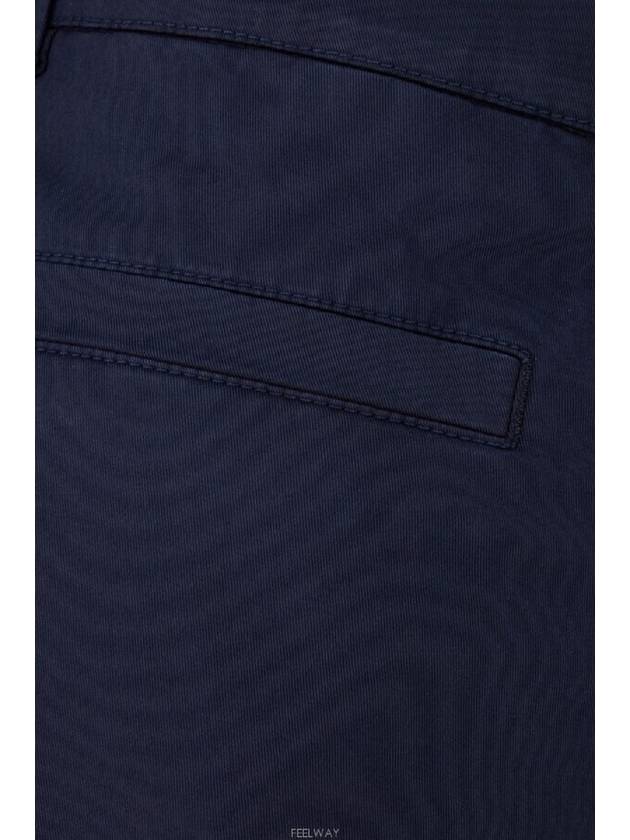 Straight Pants M289LH0660 C6326 INK BLUE - BRUNELLO CUCINELLI - BALAAN 4