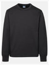 Stretch Fleece Mixed Pocket Sweatshirt Black - CP COMPANY - BALAAN 2