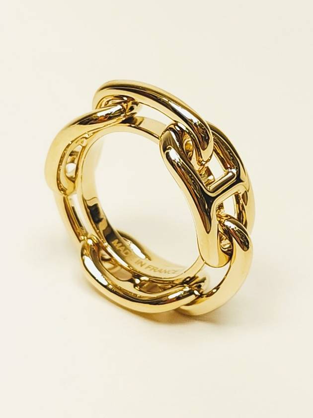 Regate scarf ring gold - HERMES - BALAAN 2