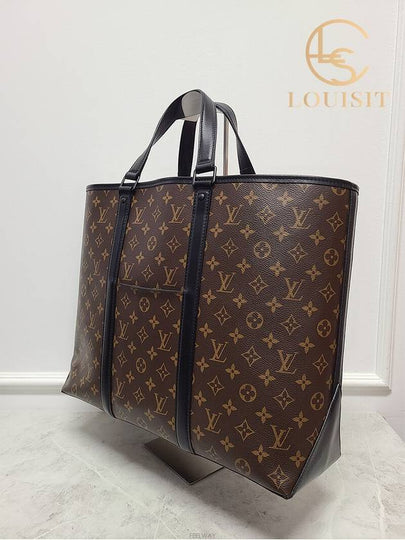 Used luxury goods Louis It Monogram Macassar Weekend Tote Cross Bag - LOUIS VUITTON - BALAAN 2