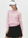 Women s logo lettering mock neck knit sweater DE3WSW262LP - DUVIK - BALAAN 8