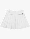 Drew Women s Back Pocket Pleated Skirt DF42SK01 WT - DRUH GOLF - BALAAN 2