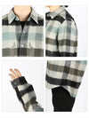 RU02B2729 WFP 08P Check Print Overshirt - RICK OWENS - BALAAN 3