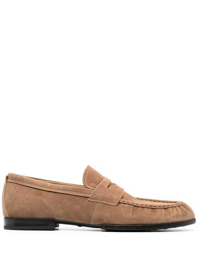 Men's Suede Loafer Brown - TOD'S - BALAAN 2