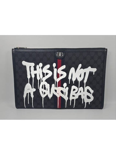 Gucci Hacker Graffiti Laptop Clutch Bag - BALENCIAGA - BALAAN 2