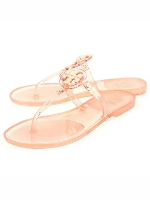 Mini Miller Jelly Flip Flops Pink - TORY BURCH - BALAAN 2