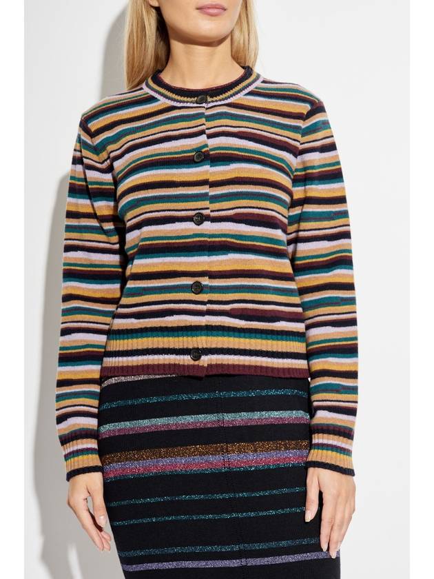 PS Paul Smith Striped Cardigan, Women's, Multicolour - PAUL SMITH - BALAAN 3