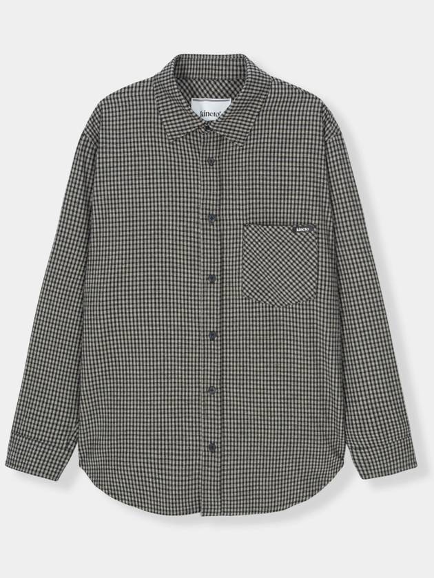 Classic Checked Shirt Black - KINETO - BALAAN 3