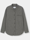 Classic Checked Shirt Black W - KINETO - BALAAN 3