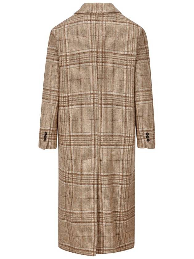 Plaid Double Breasted Coat MD5579761C001 - BRUNELLO CUCINELLI - BALAAN 3