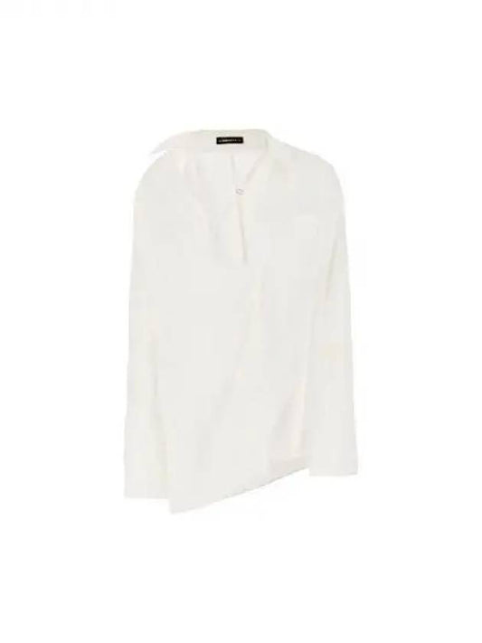 J O Tie Asymmetrical Patch Pocket Shirt - ANN DEMEULEMEESTER - BALAAN 1