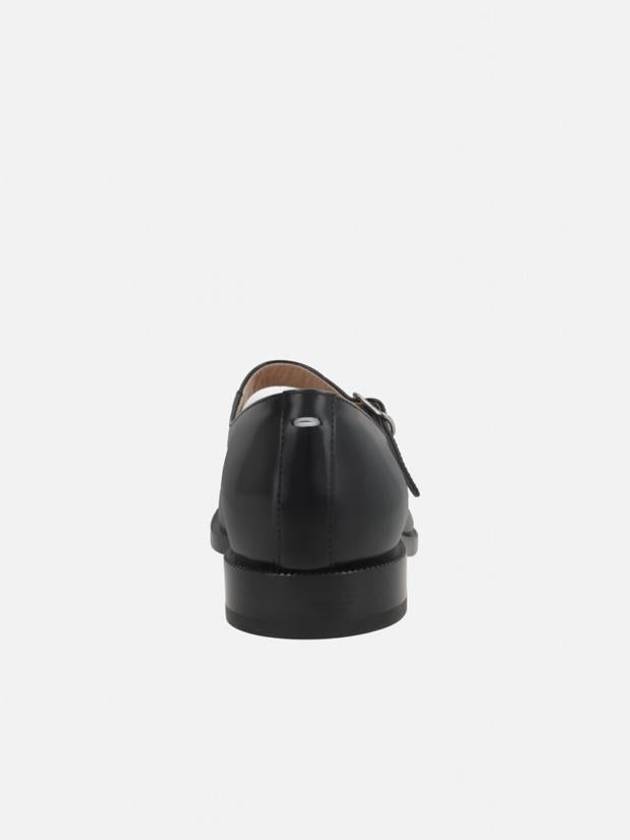 Women's Tabi Calfskin Mary Jane Flat Shoes Black - MAISON MARGIELA - BALAAN 4