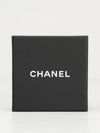 CC logo two tone earrings gold black - CHANEL - BALAAN 10