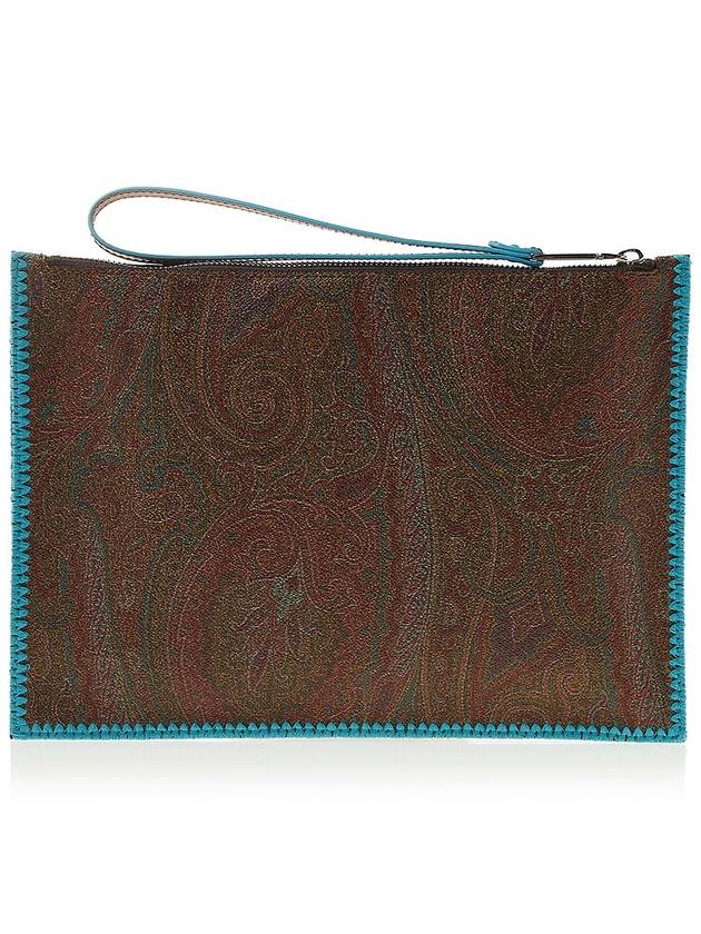 Paisley Clutch Beck Brown - ETRO - BALAAN 4