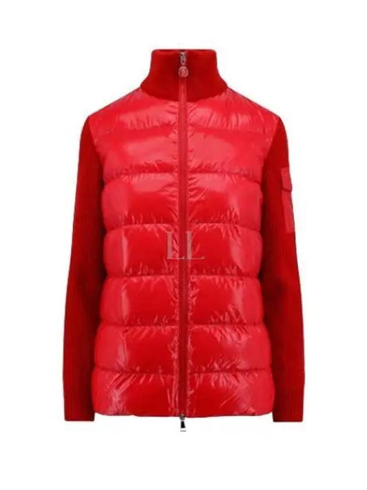 121405 Women s padded zip up cardigan 9B00020 M1131 455 - MONCLER - BALAAN 1