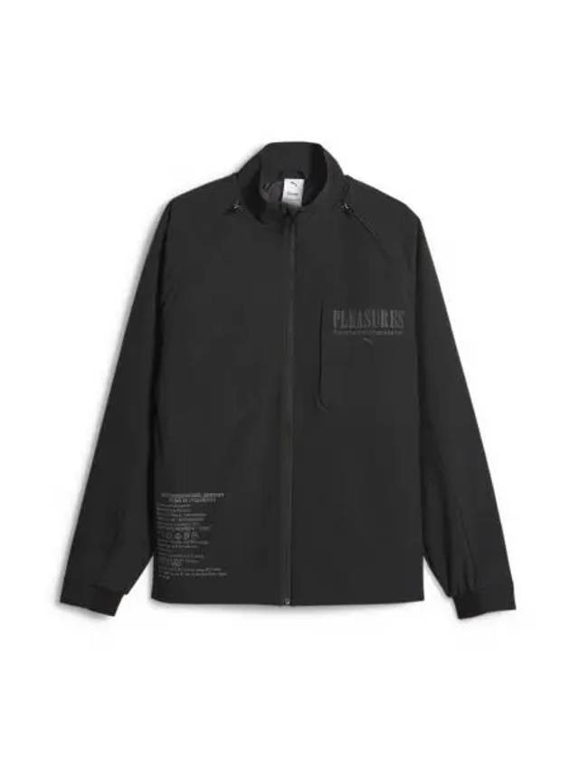 Pleasures Zip-Up Jacket Black - PUMA - BALAAN 2