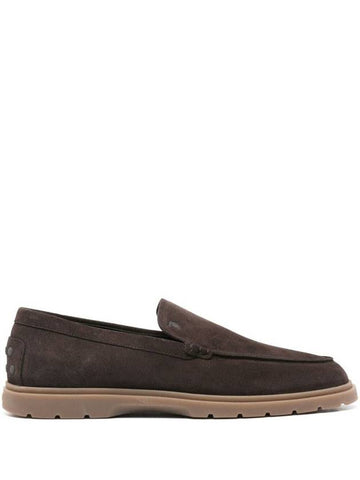 Tod'S Suede Leather Loafer Loafer Shoes - TOD'S - BALAAN 1