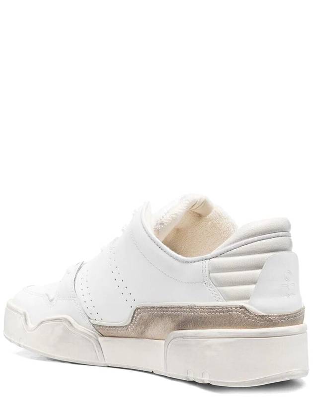 Emreeh leather low-top sneakers white - ISABEL MARANT - BALAAN 3