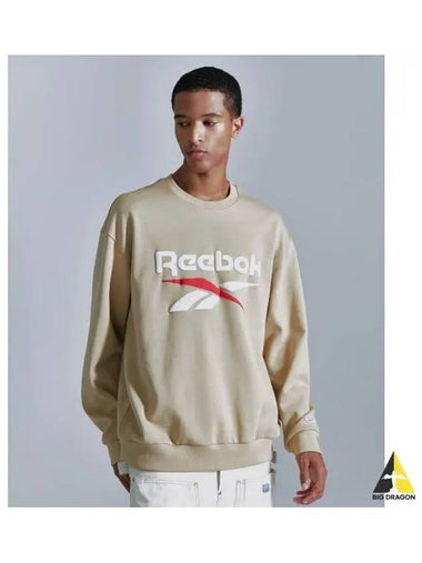 Basic Sweatshirt Beige - REEBOK - BALAAN 1