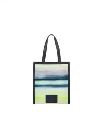 Holiday gift 10 double coupon embossed logo patch striped tote bag black 270698 - PAUL SMITH - BALAAN 1