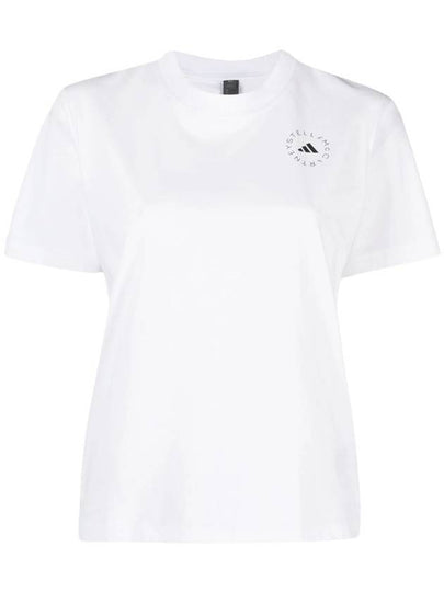 by Stella McCartney short sleeve t-shirt HR9167 WHITE - ADIDAS - BALAAN 2