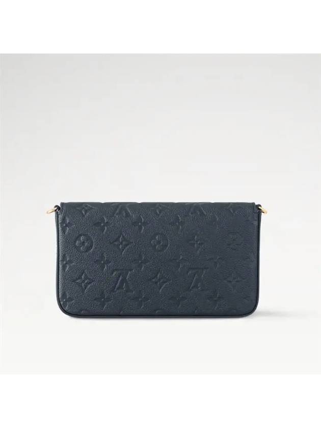 Felicie Pochette Monogram Empreinte Leather Shoulder Bag Navy - LOUIS VUITTON - BALAAN 5