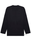 Graphic Long Sleeve T-Shirt Black - Y-3 - BALAAN 3