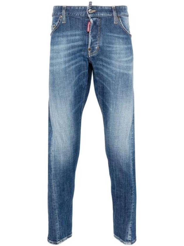 Sexy Twist Skinny Jeans Blue - DSQUARED2 - BALAAN 2