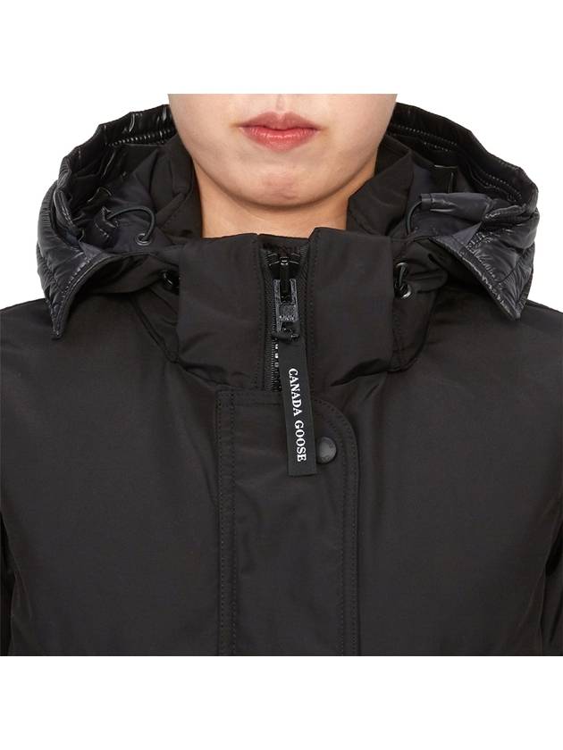 Trillium Hooded Parka Black - CANADA GOOSE - BALAAN 8