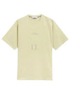 Camo One Badge Print Short Sleeve T-Shirt Pistachio - STONE ISLAND - BALAAN 2