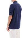 Logo Cotton Polo Shirt Navy - BRUNELLO CUCINELLI - BALAAN 4