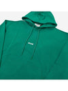 MSGM Logo Green Hooded Sweatshirt 3340MM509 227 - MSGM - BALAAN 2