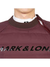 Golf Indie Stretch MLM 2D AC08 BURGUNDY Men s Padded Long Sleeve Sweatshirt - MARK & LONA - BALAAN 7