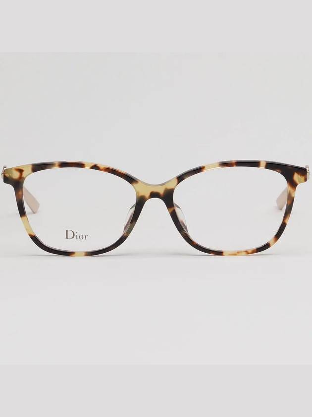 Eyewear Square Glasses Brown - DIOR - BALAAN 4