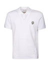 Men's Short Sleeve PK Shirt White - ALEXANDER MCQUEEN - BALAAN.