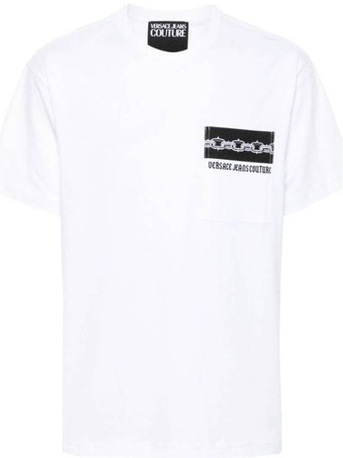 Versace Jeans Couture T-Shirt With Logo - VERSACE - BALAAN 1