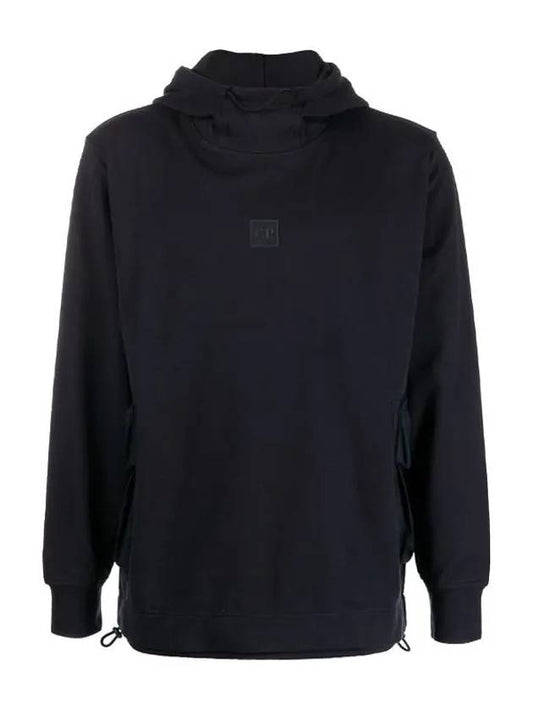 Lens Wappen Hoodie Navy - CP COMPANY - BALAAN 2