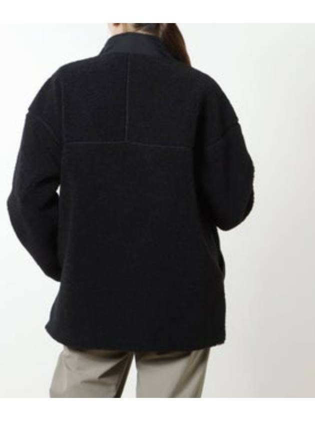 Sportswear Fleece Zip-Up Jacket Black - ADIDAS - BALAAN 4