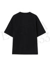 Bold Fox Head Patch Oversized Short Sleeve T-Shirt Black - MAISON KITSUNE - BALAAN 3