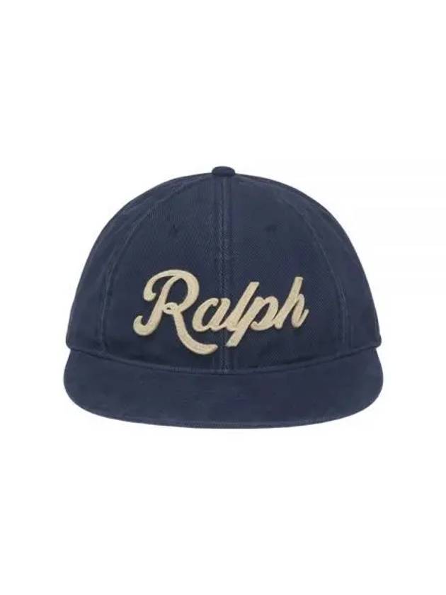 Embroidered Logo Ball Cap Navy - POLO RALPH LAUREN - BALAAN 2