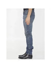 Trail Wash Denim Skinny Jeans Blue - CELINE - BALAAN 5